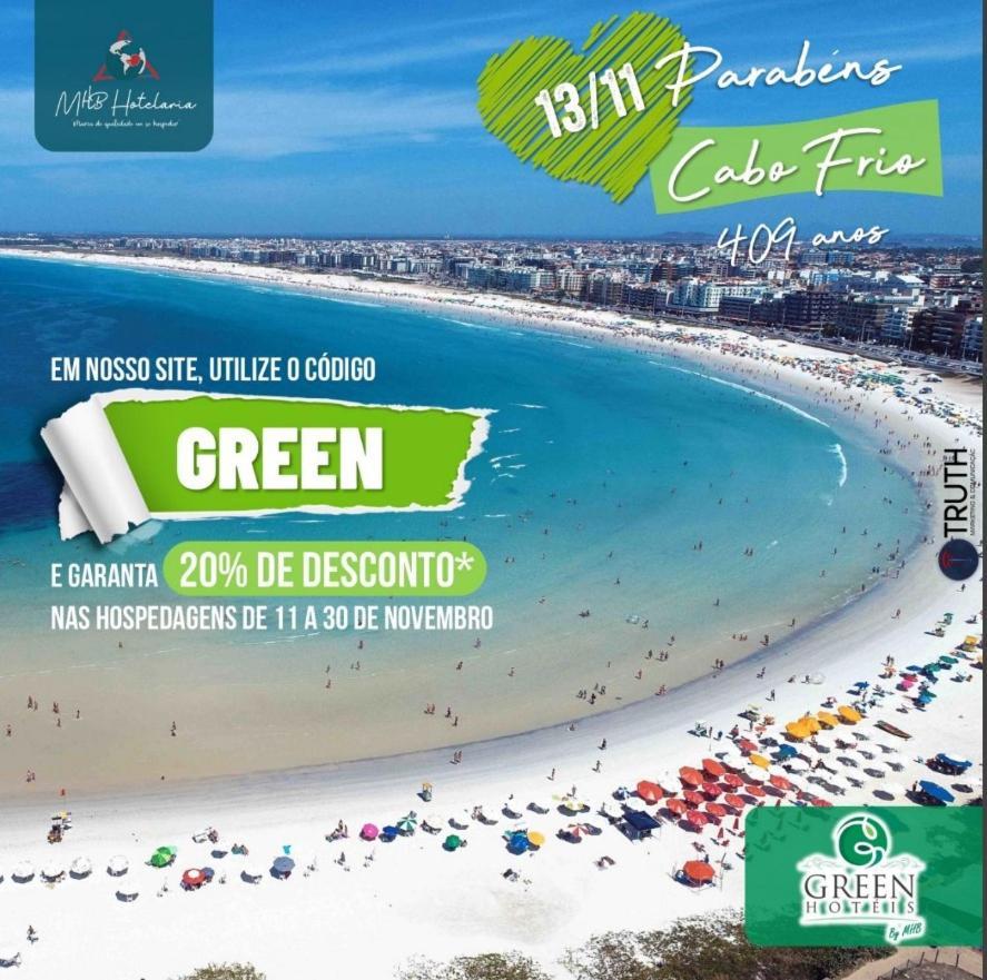 Green Hoteis Cabo Frio Luaran gambar